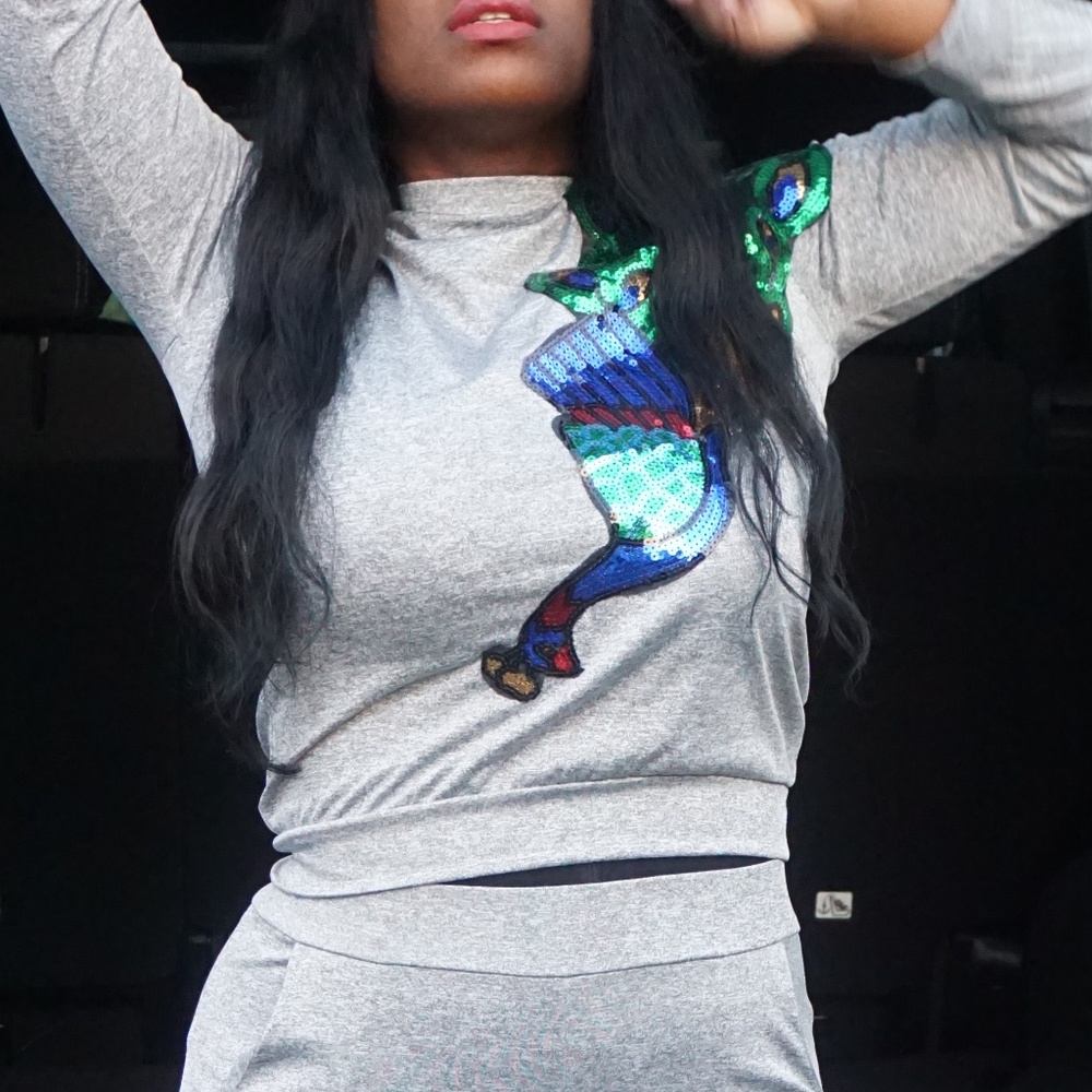 Sequin Sweatshirt